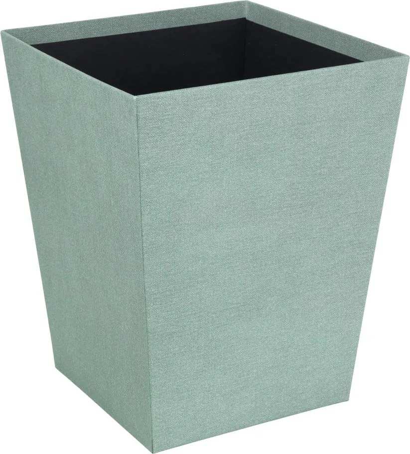 Cestino per la spazzatura color foglia di tè Sofia Canvas Paper Laminate – Bigso