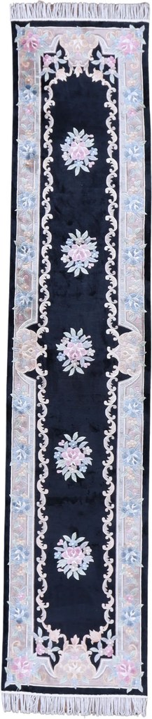 Peking Tappeto 370x80 (Cina) Annodato A Mano