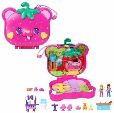 Playset Polly Pocket OURSON FRAISE