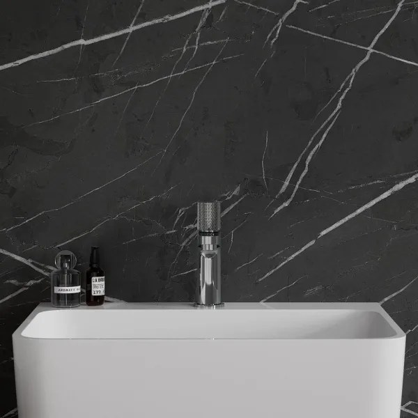 OMNIRES CT8010CR - Rubinetto del lavandino CONTOUR 16,6 cm cromo lucido