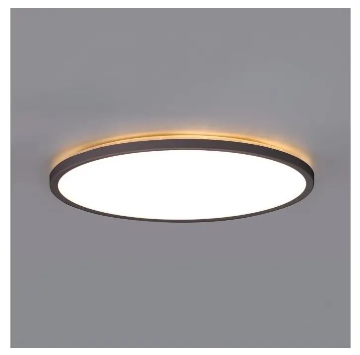 Plafoniera LED bagno NIVERA LED/24W/230V IP54 Ø30 cm nero
