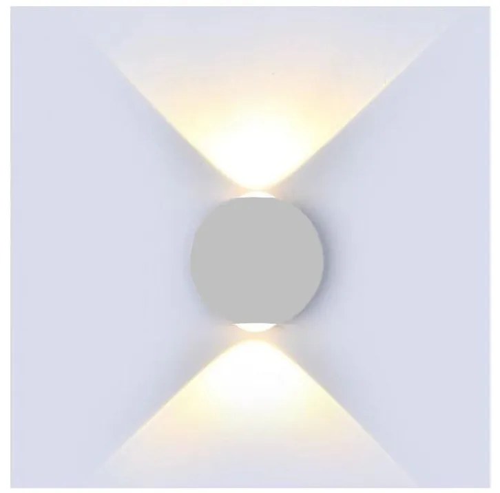 Applique a LED da esterno LED/6W/230V 3000K IP65 grigio