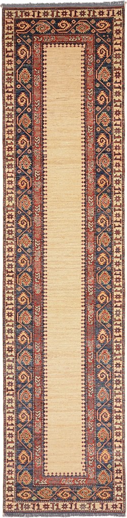 Kazak Tappeto orientale 80x320 (Pakistan) Annodato A Mano