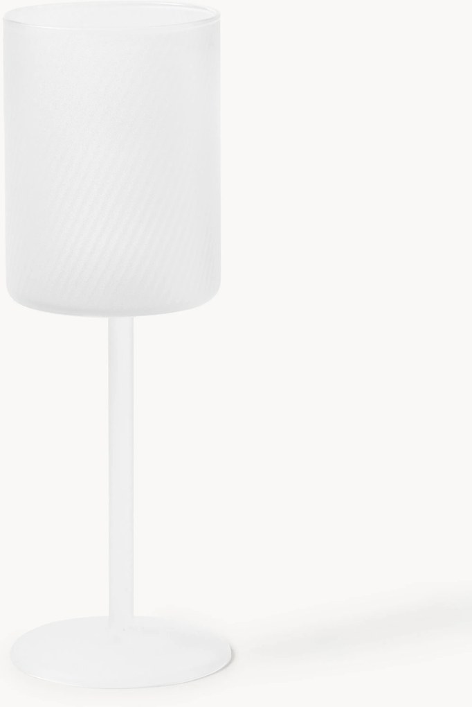 Set di 4 bicchieri da vino rosso in vetro soffiato Limon