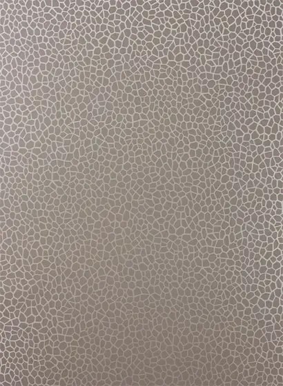 Matthew Williamson Carta da parati Kairi - Cacao/ Metallic Gilver