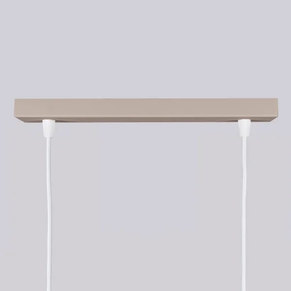 Brilagi - Lampadario a sospensione con filo CRESTO 2xGU10/10W/230V taupe