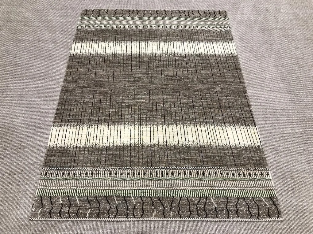 Loribaft Tappeto persiano 140 x 200 Beige (Iran) Annodato A Mano