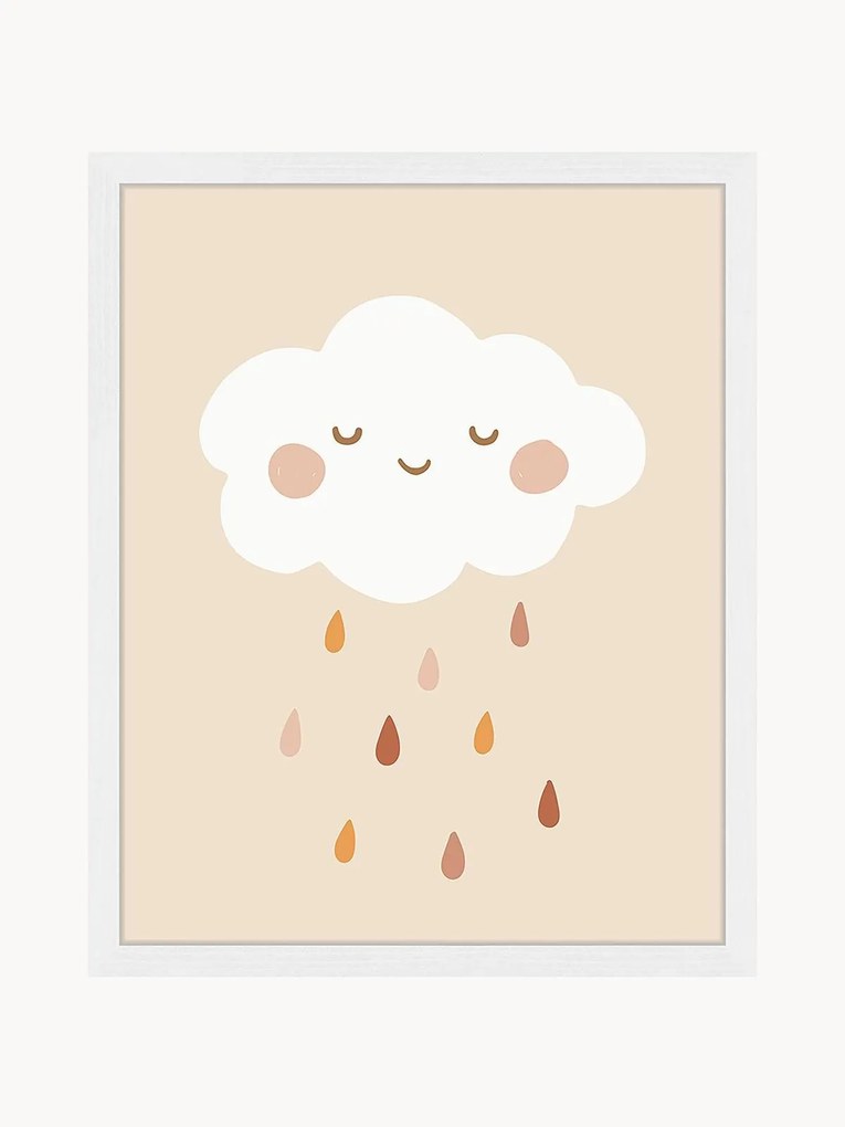 Stampa digitale incorniciata Lovely Rain