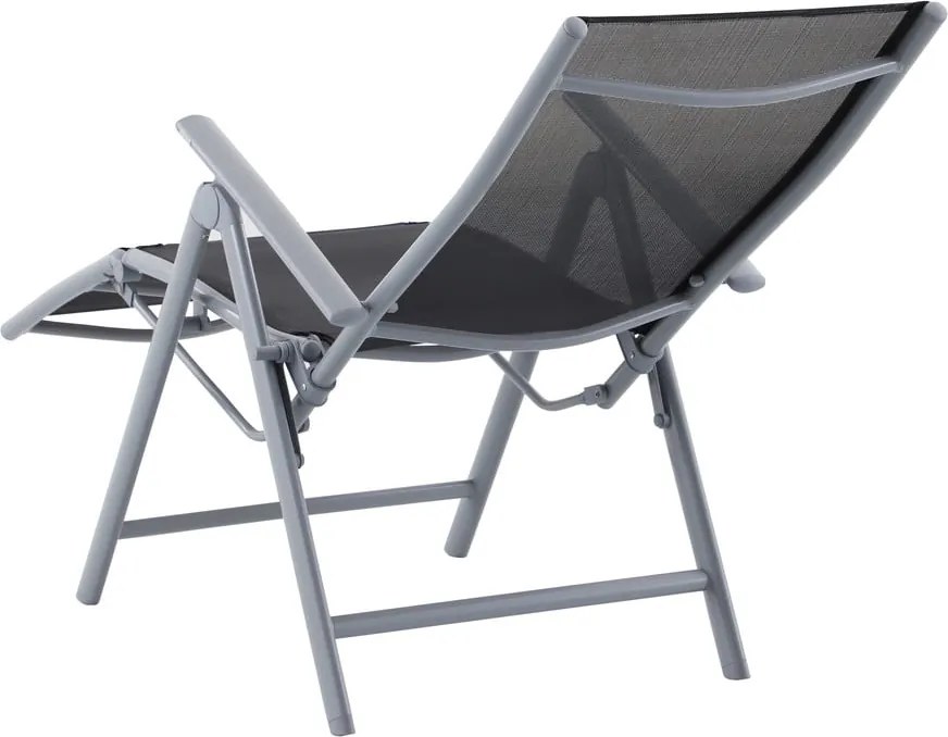 Sedia da esterno nera in metallo Ariola – Garden Pleasure