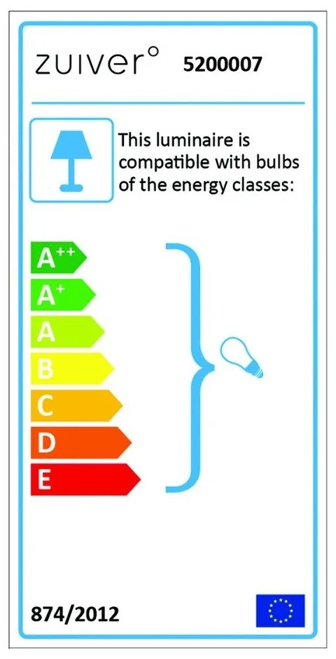 Lampada da tavolo bianca Tripod - Zuiver