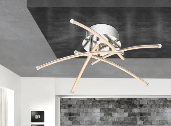 Globo 67085-20 - Lampadario a plafone LED SHANGHAI LED/15W/230V