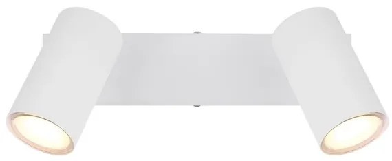 Globo 57911-2W - Faretto ROBBY 2xGU10/35W/230V bianco