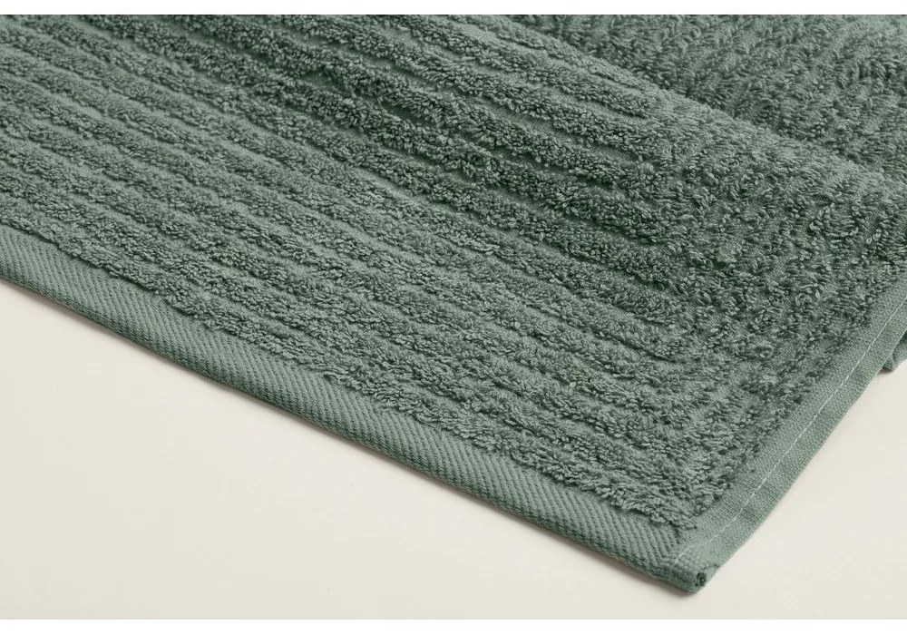 Asciugamani e teli da bagno in cotone verde in set di 2 pezzi - Foutastic