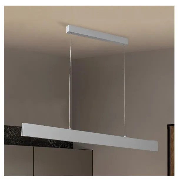 Brilagi - Lampadario a sospensione con filo LED dimmerabile SLIMLINE LED/40W/230V 3000-6000K argento + +TC