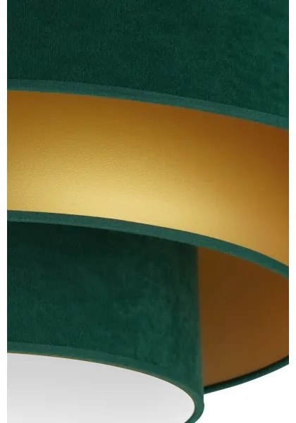 Duolla - Plafoniera LED LUNETA LED/26W/230V diametro 60 cm 4000K verde/oro