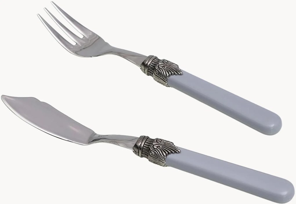 Set di 12 posate da pesce Classic, 6 persone