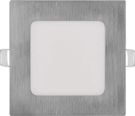 Lampada LED da incasso per controsoffitto NEXXO LED/7W/230V 3000/3500/4000K argento 12x12 cm