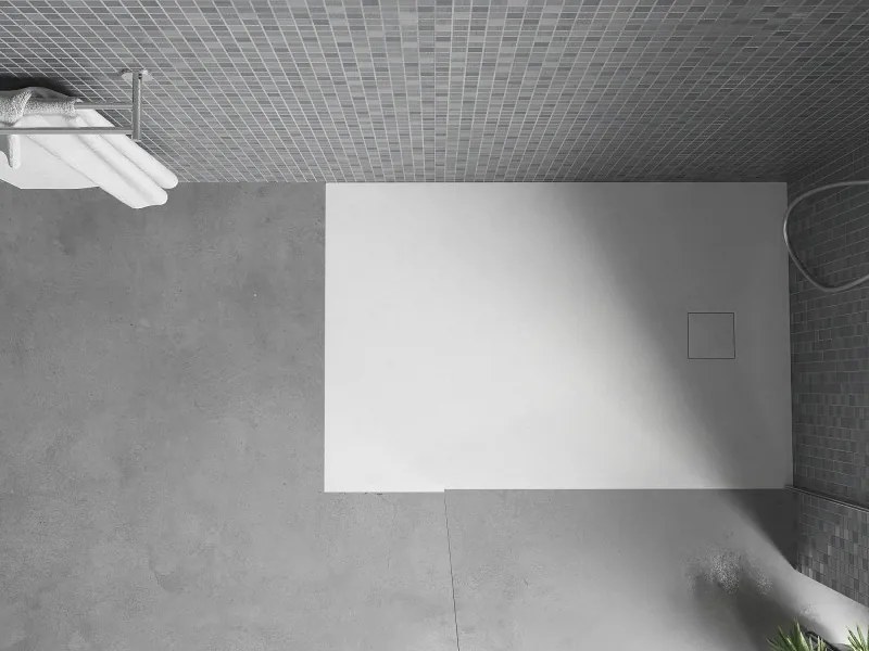 Mexen Bert piatto doccia rettangolare SMC 90 x 80 cm, bianco - 4K108090