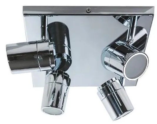 Azzardo AZ2557 - Luce Spot da bagno NOEMIE 4xGU10/35W/230V IP44