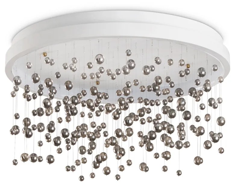 Plafoniera Contemporanea Armony Metallo Bianco Led Integrato 61W 3000K Ip20