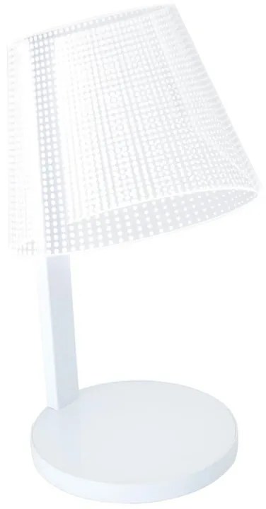 Lampada da tavolo LED design Astro bianco