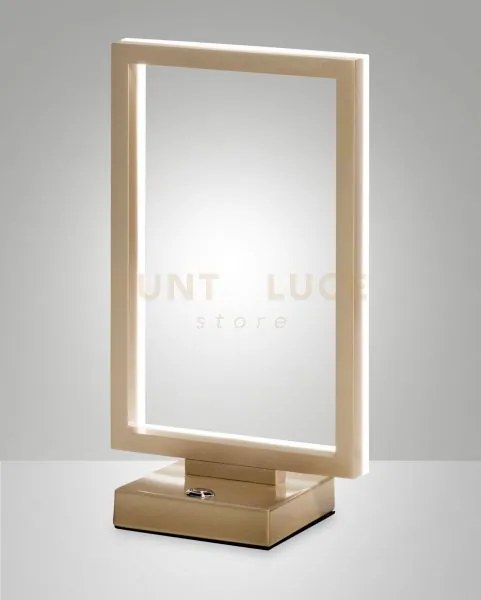Bard lampada da tavolo oro opaco a led 3000k - 15w - 1720 lm dimmer...