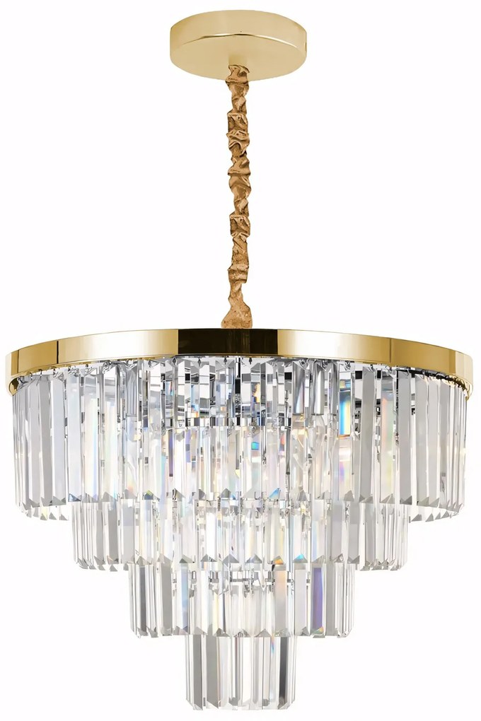 Lampadario a Sospensione in Cristallo da Soffitto APP1533-6CP4 Oro