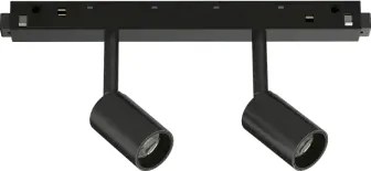 Ego spot double led cob osram 5 w 30° on-off 600 lm 000 k nero