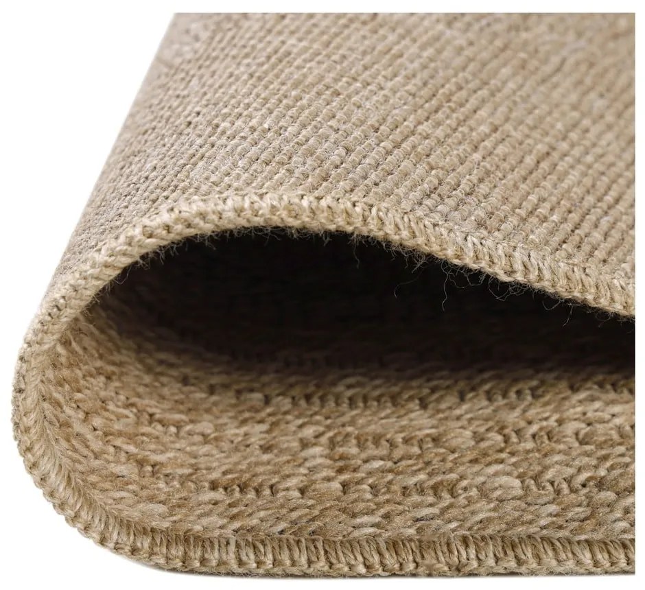 Tappeto rotondo per esterni nero e beige ø 160 cm Comilla - Ayyildiz Carpets