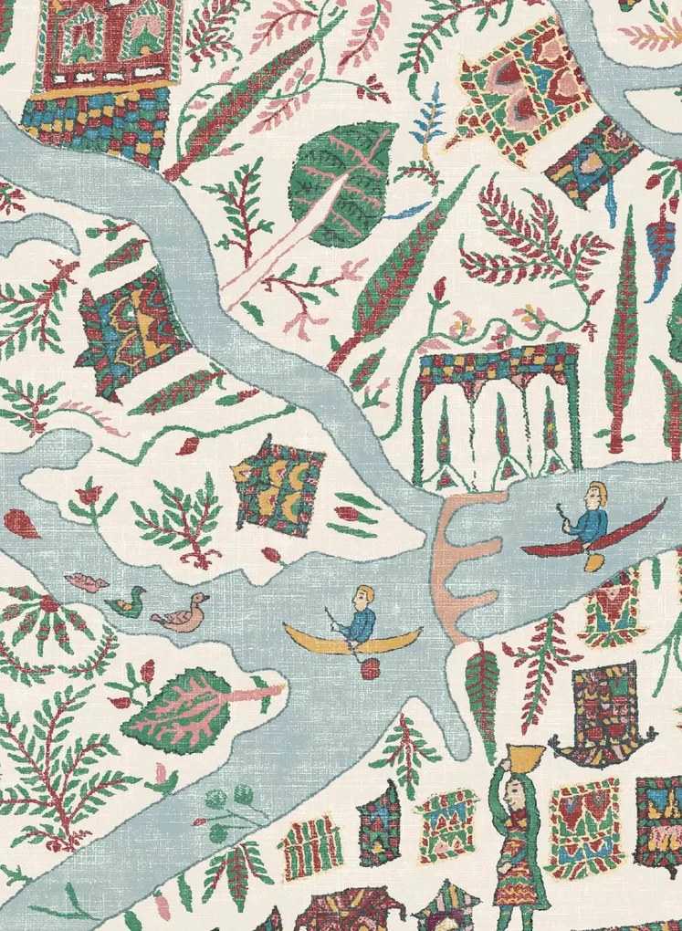 Lewis & Wood Carta da parati Utopia - Garland