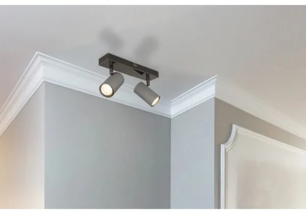 Globo 57911-2S - Faretto ROBBY 2xGU10/25W/230V