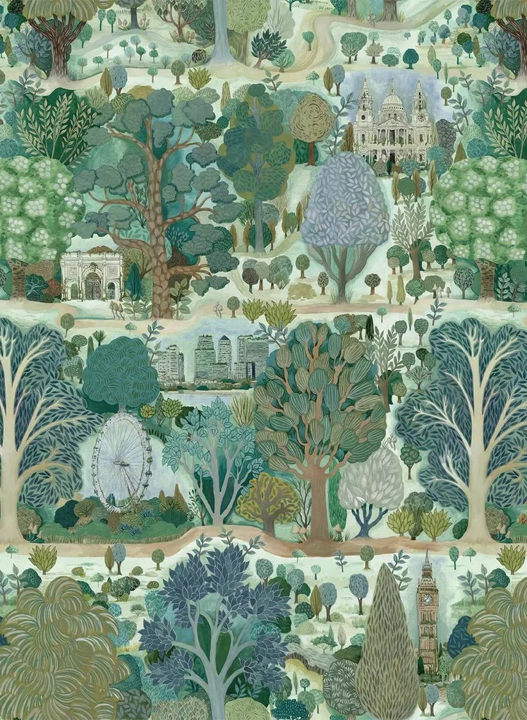 House of Hackney Carta da parati Utopia - Spring