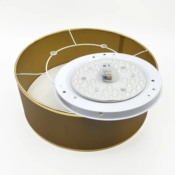 Plafoniera da soffitto SIRJA LED/20W/230V 4000K Ø 35 cm marrone/oro
