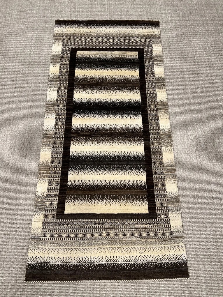 Loribaft Tappeto persiano 200 x 90 Beige (Iran) Annodato A Mano