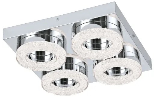 Eglo 95664 - Plafoniera LED FRADELO 4x4W 230V