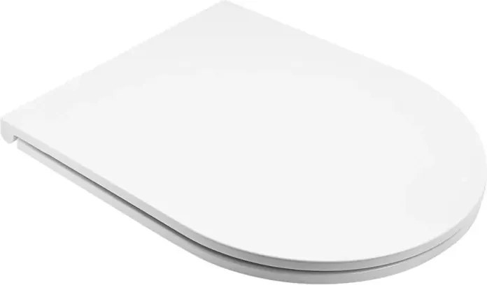 Wc a filo muro monoblocco con sistema rimless e sedile soft close Sara