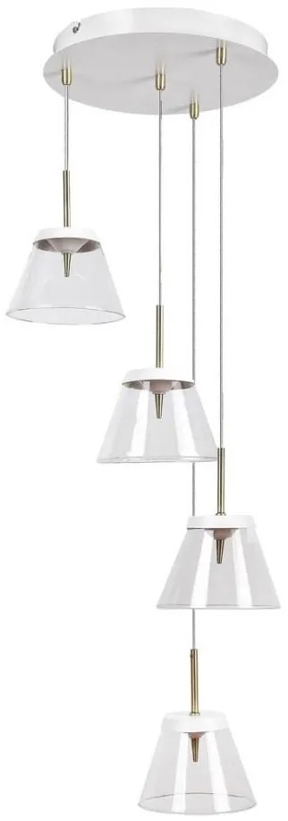 Rabalux 5032 - Lampadario LED a sospensione con filo AVIANA 4xLED/6W/230V