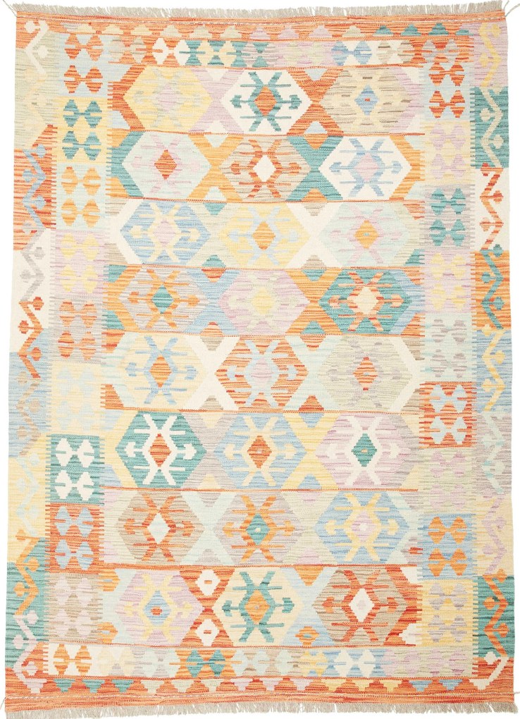 Kilim Tappeto 170 x 220 (Afghanistan) Tessuto A Mano