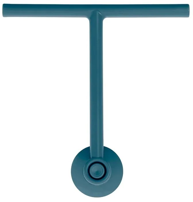 Tergivetro doccia blu in plastica antigraffio con ventosa Spring