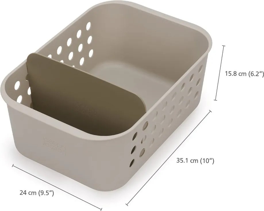 Organizer da bagno beige EasyStore – Joseph Joseph