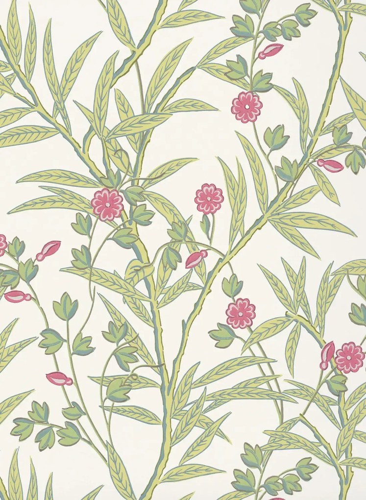 Little Greene Carta da parati Bamboo Floral - Mischief