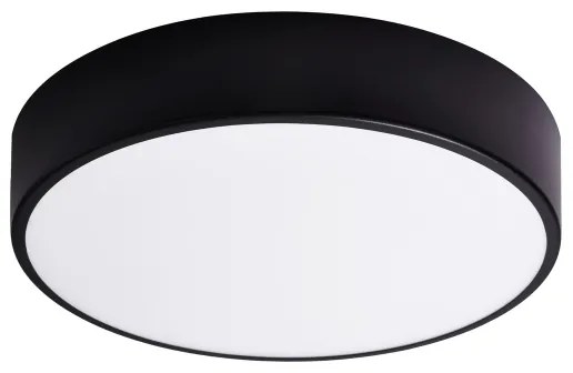 Brilagi - Plafoniera CLARE 3xE27/40W/230V diametro 40 cm nero