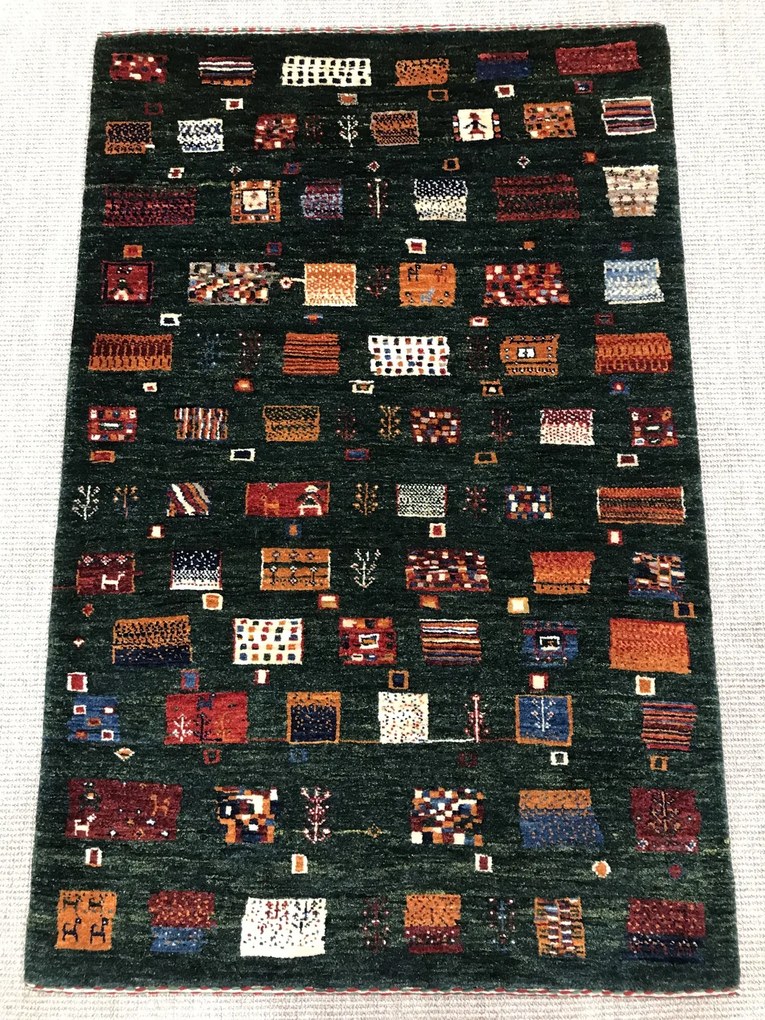 Loribaft Tappeto persiano 90x130 (Iran) Annodato A Mano