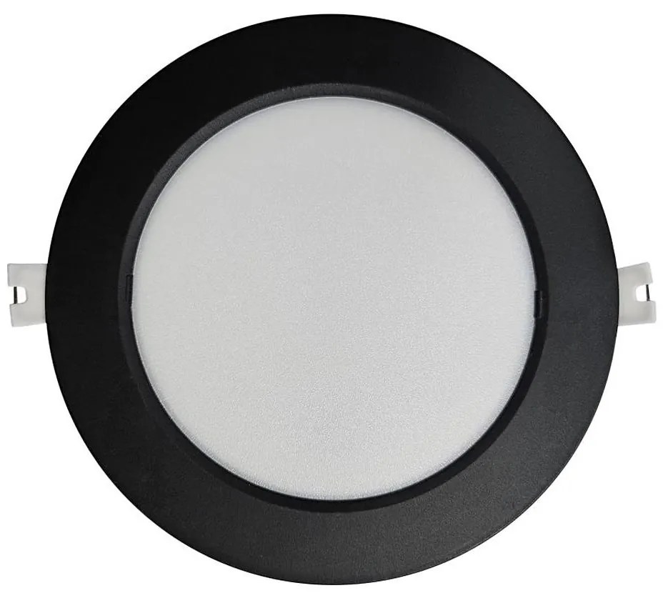 Lampada LED da incasso CIRCLE LED/12W/230V 4000K diametro 17 cm nero