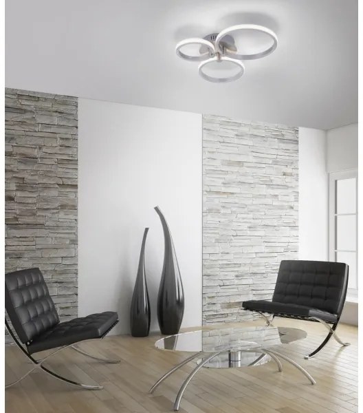 Leuchten Direkt - Lampadario a plafone LED JOHANNA 1xLED/4,5W/230V+1xLED/6W+1xLED/7,5