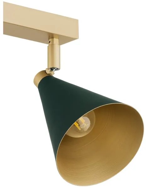 Argon 7148 - Faretto LUCINDA 2xE14/7W/230V verde