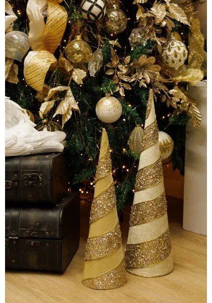 SET 2x Decorazione natalizia 40/50 cm albero