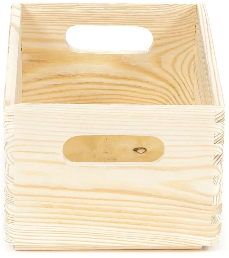 Scatola in legno di pino Custom, 30 x 20 x 14 cm - Compactor