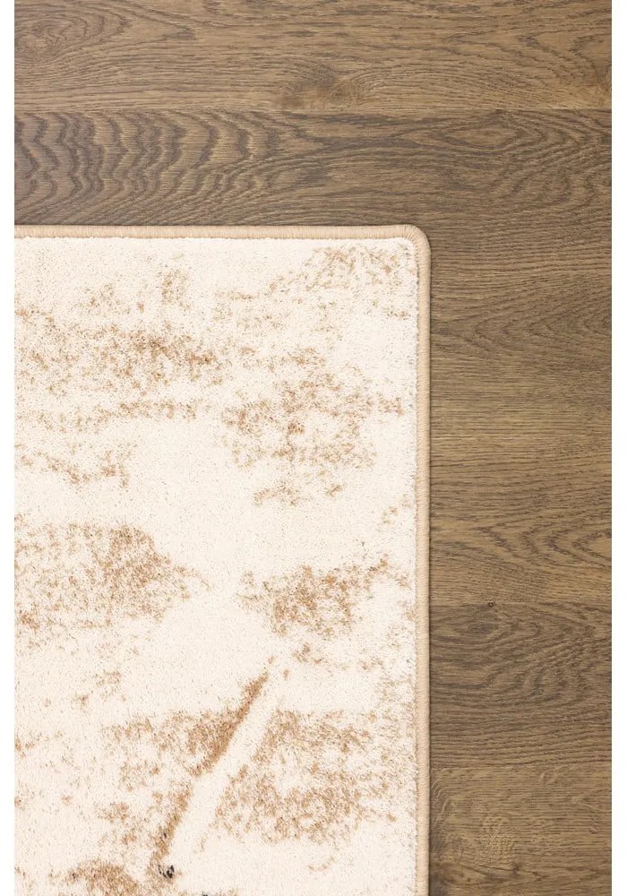 Tappeto in lana beige 160x240 cm Eddy - Agnella