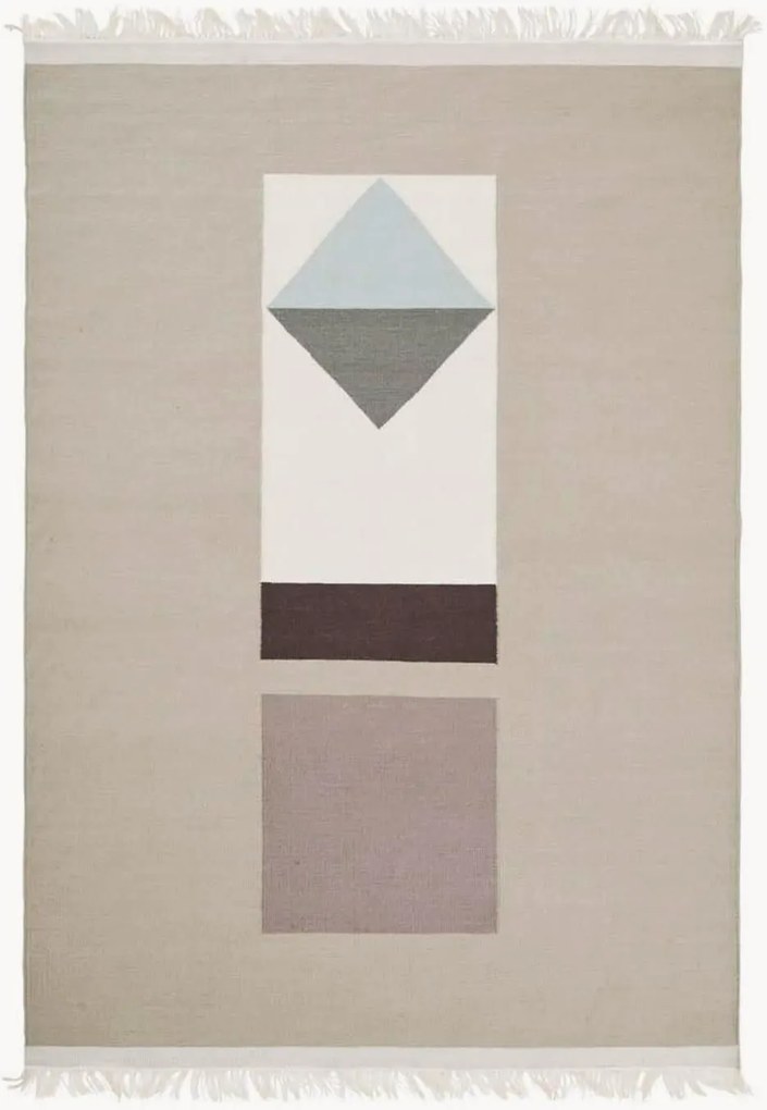 Tappeto in lana tessuto a mano Vero